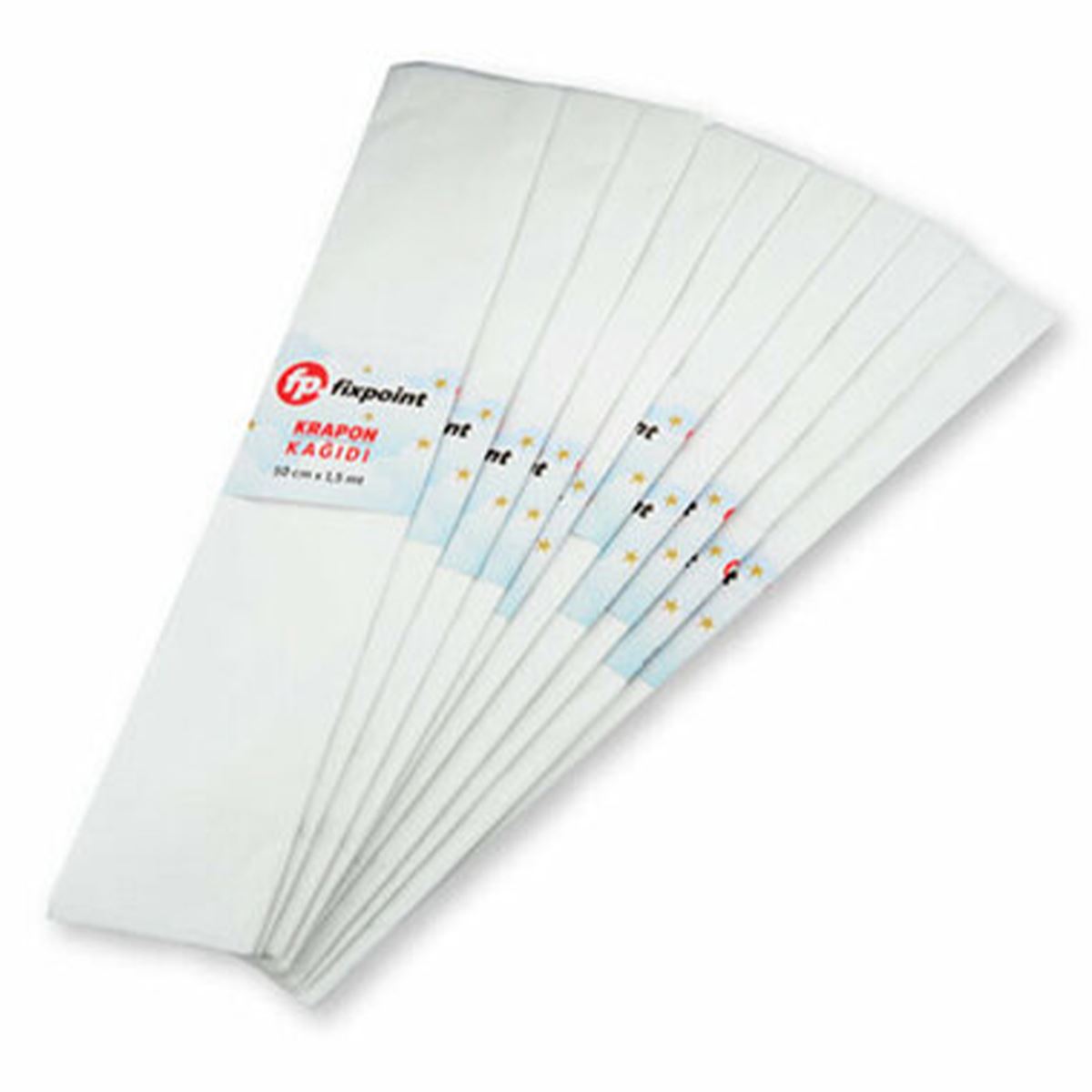 FİXPOİNT GRAPON KAĞIDI BEYAZ 50x1.5 10 LU P-1053 1