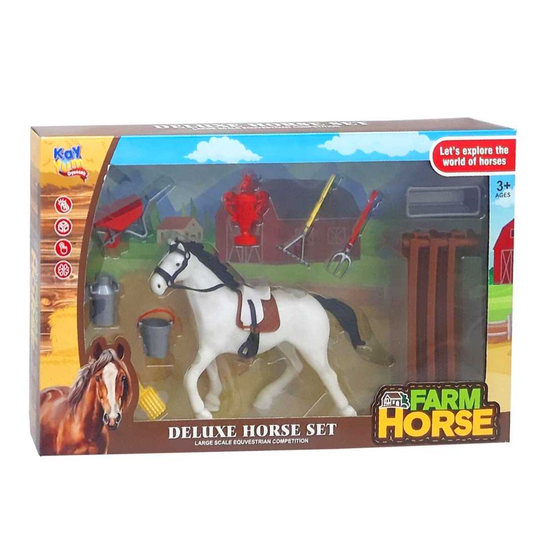 KAYYUM DELUXE HORSE 2410 AT ÇİFTLİĞİ SETİ 3+ 1