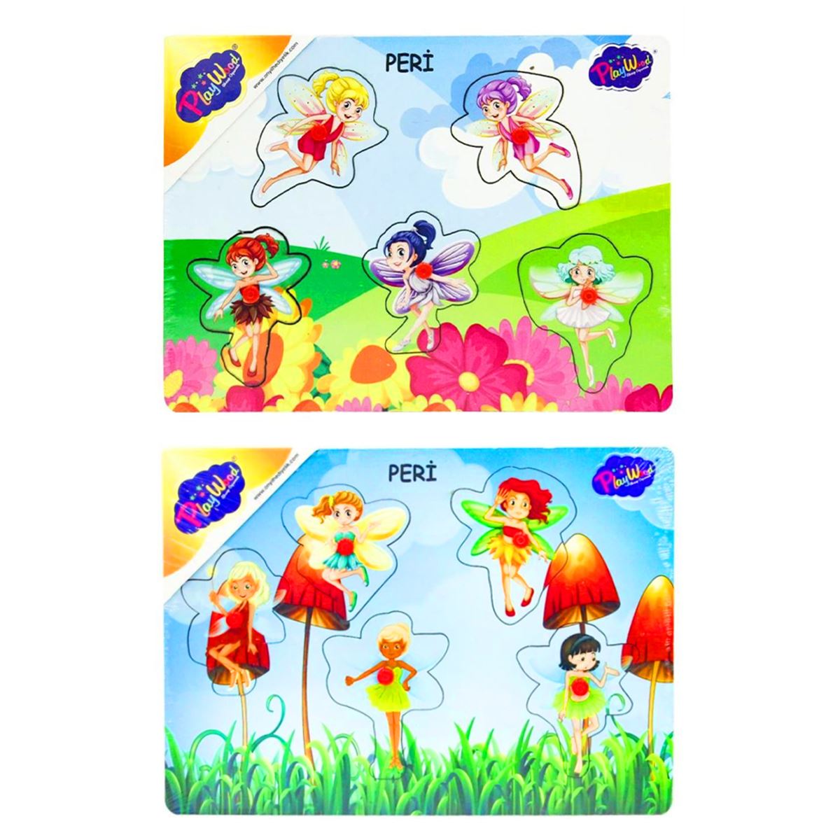 PLAY WOOD AHŞAP TUTMALI YAPBOZ ONY-15-160 PERİ KIZI 18M+ 1