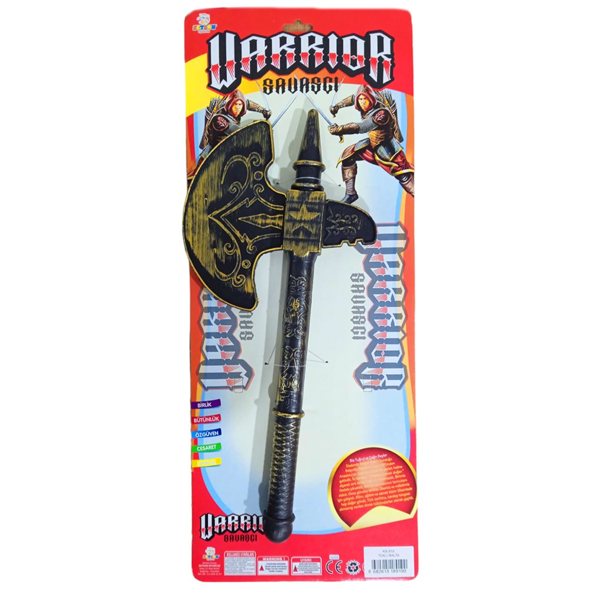 KETSAN TEKLİ BALTA SAVAŞÇI KS919 KARTELADA 3+ 1