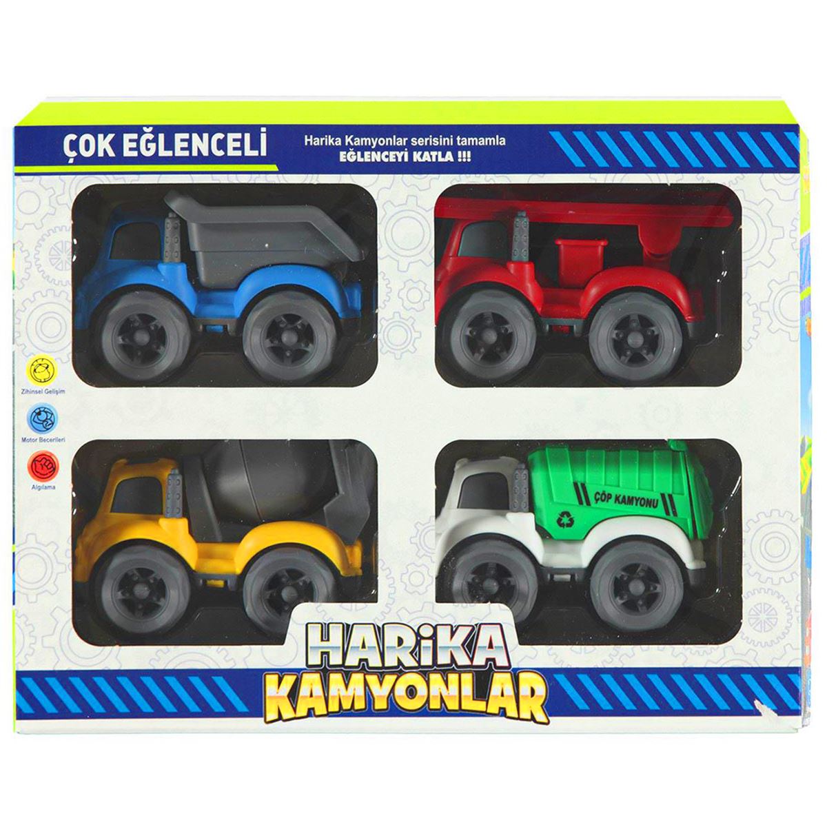 CANEM HARİKA KAMYONLAR CNM20 SÜRTMELİ 4 LÜ 10M+ 1