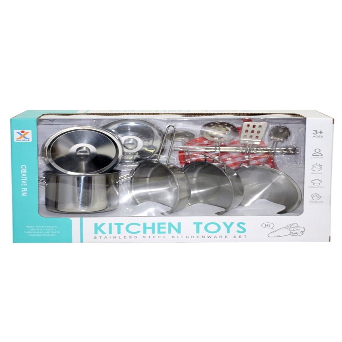 CANEM 966-B2 METAL MUTFAK SETİ KUTULU 1