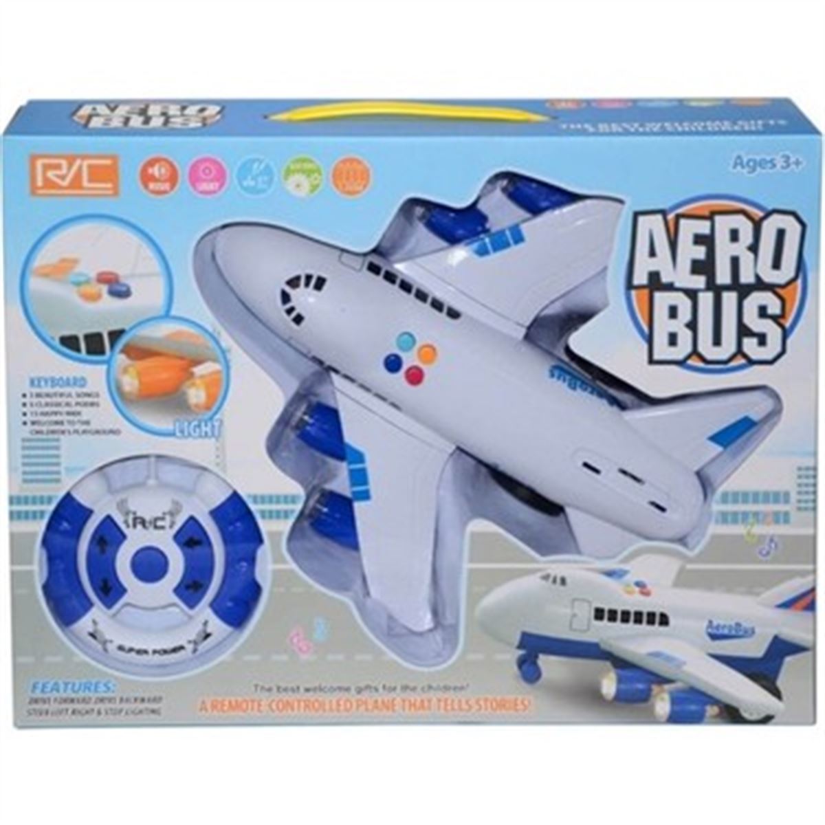 CANEM KUMANDALI YOLCU UÇAK 8009 AERO BUS PİLLİ 1