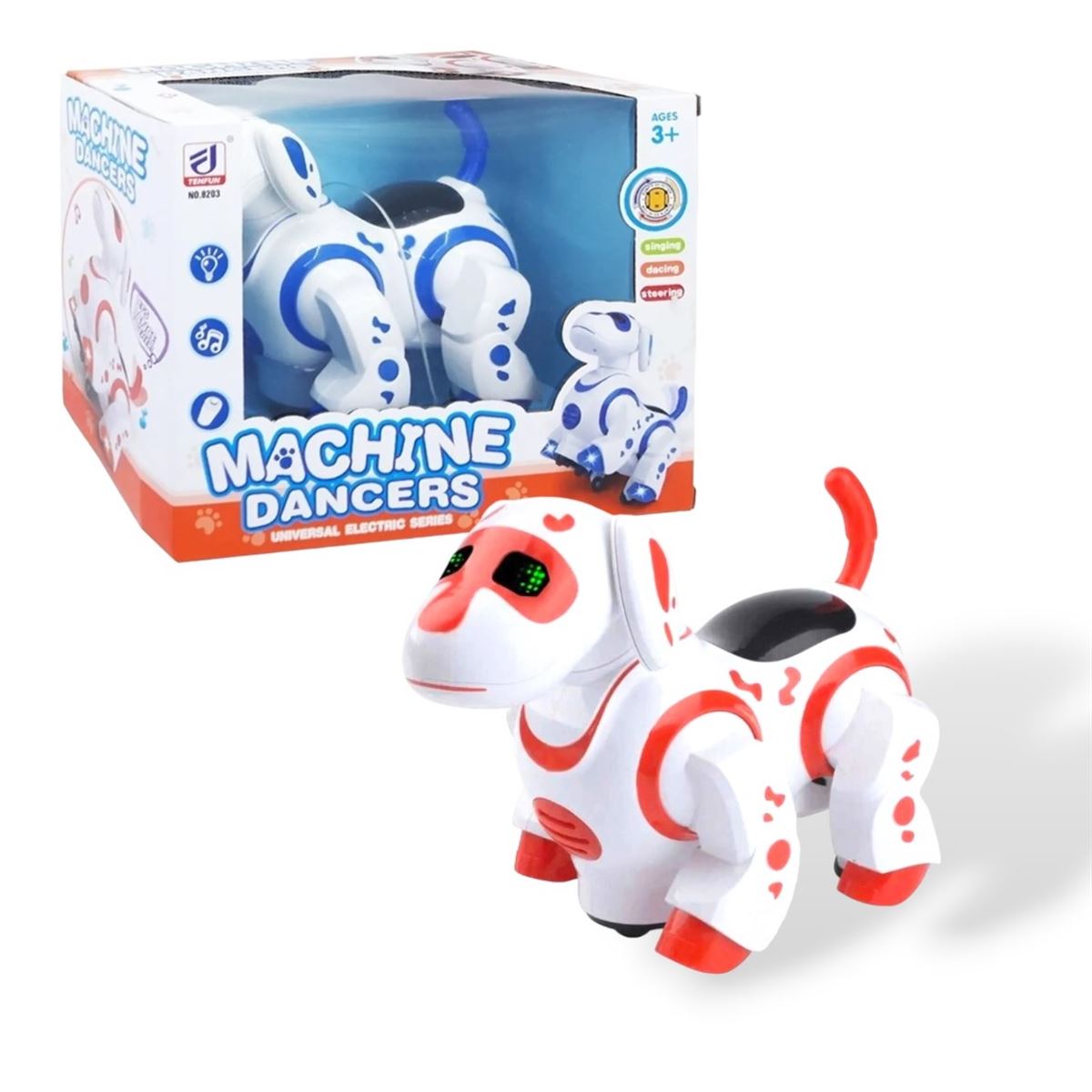CANEM MACHİNE DANCERS 8203 ROBOT KÖPEK IŞIKLI PİLLİ MÜZİKLİ 3+ 1