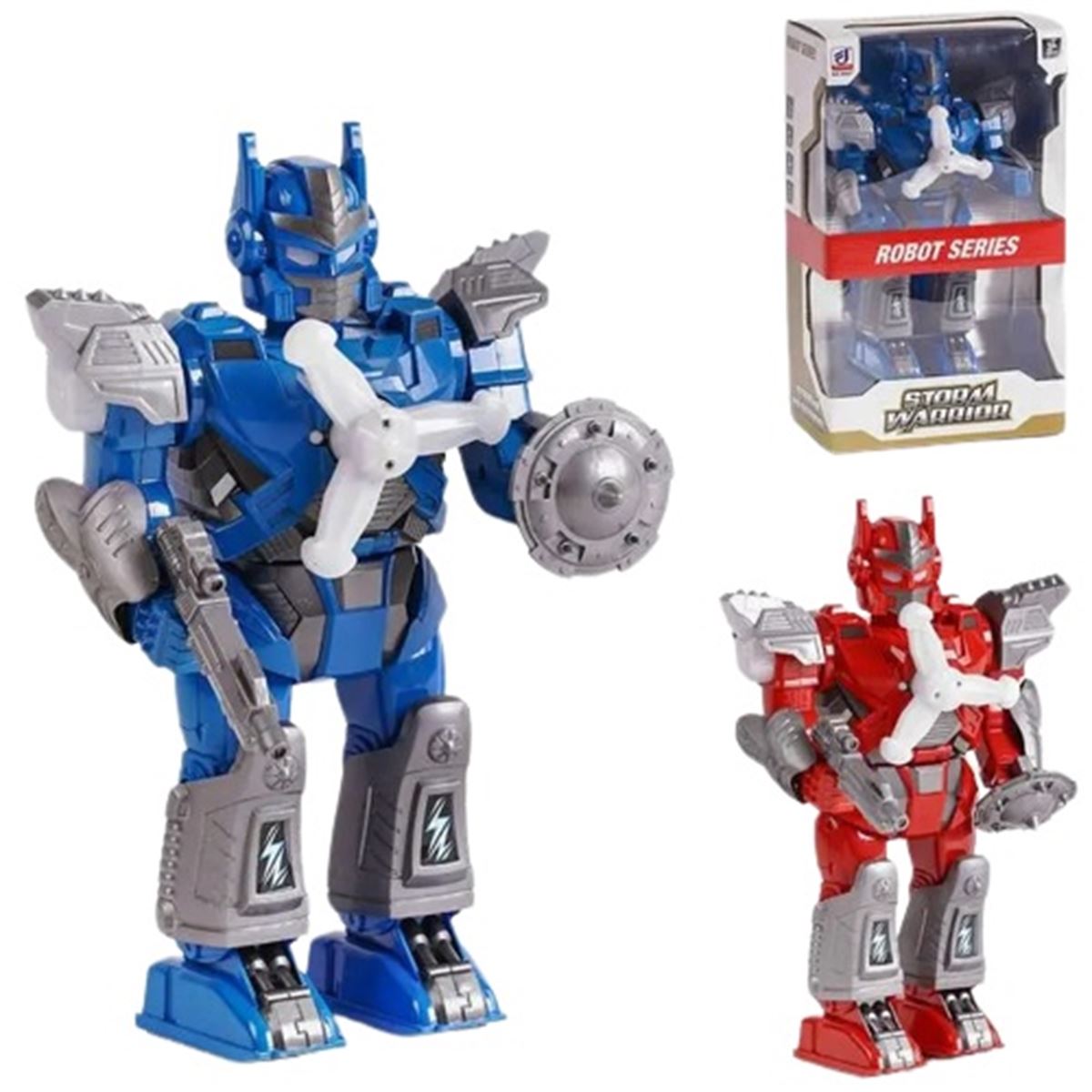 CANEM ROBOT 6027 STORM WARRİOR SESLİ IŞIKLI HAREKETLİ 3+ 1