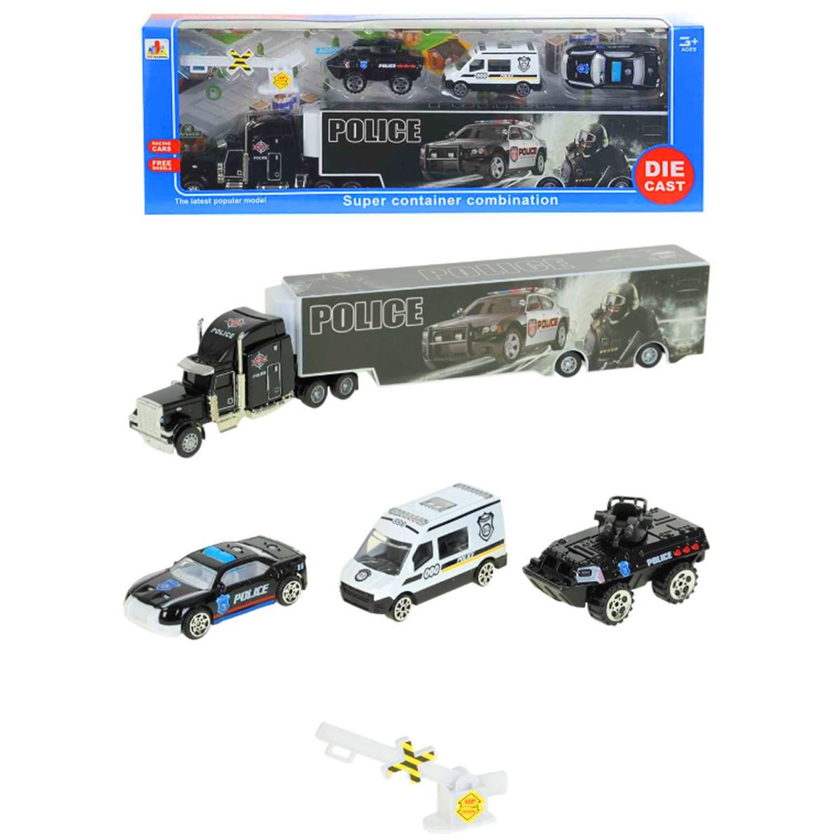 CANEM POLİS TIR SETİ DS855 METAL 3+ 1