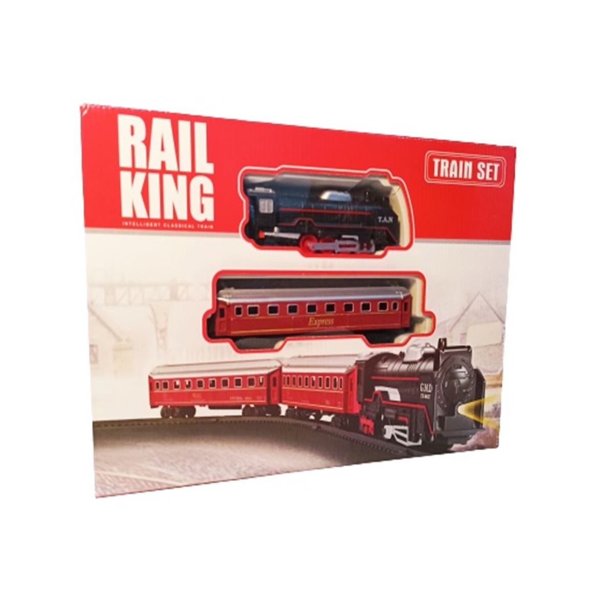 CANEM TREN SETİ CNM42 RAİL KİNG PİLLİ 12 PARÇA 3+ 1