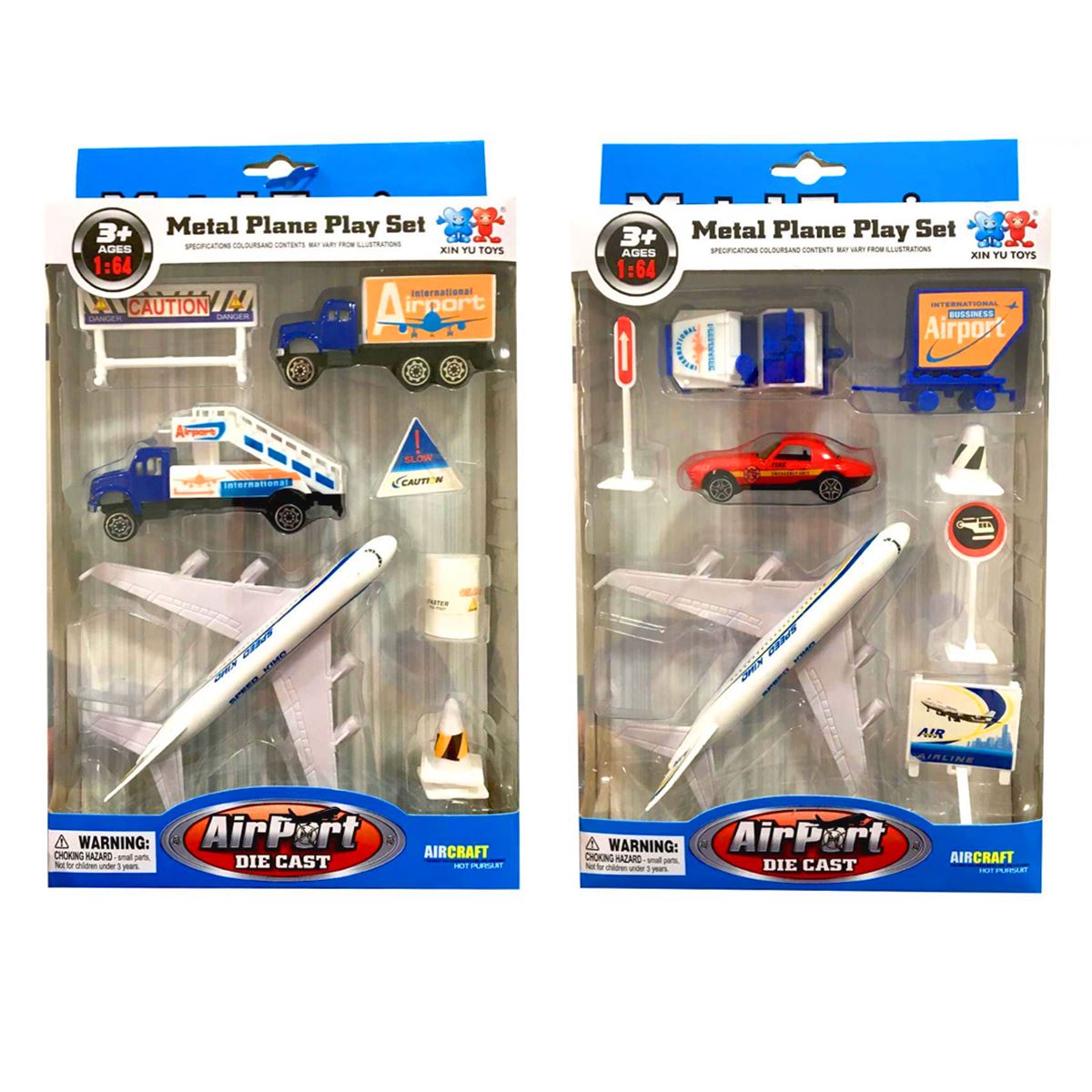 CANEM AİRPORT 89730 HAVALİMANI SETİ METAL 8 PARÇA 3+ 1