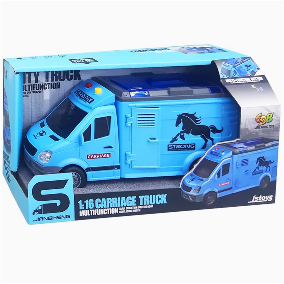 CANEM SÜRTMELİ AT TAŞIYAN MİNİBÜS JS126B SESLİ IŞIKLI 3+ 1