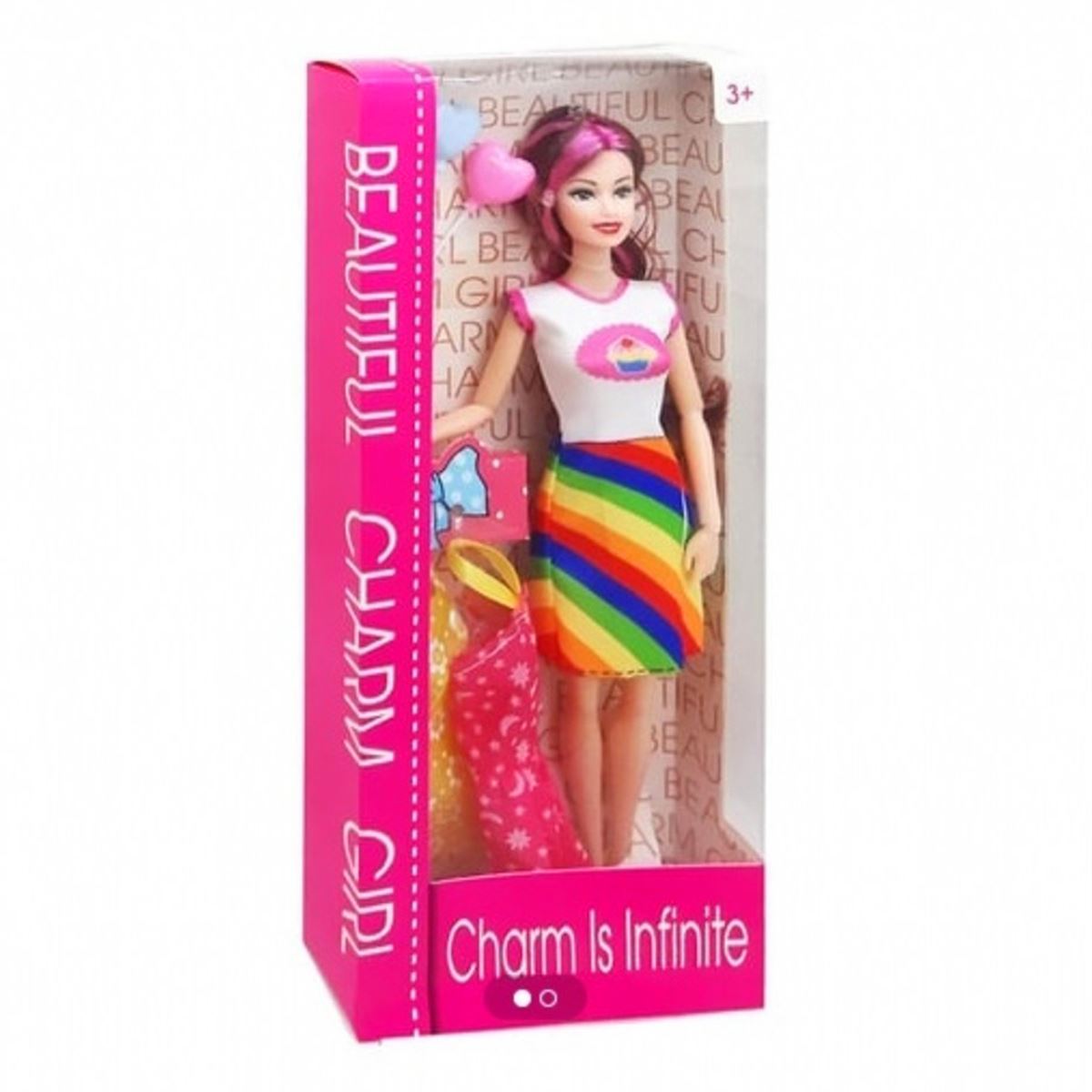 CANEM BEAUTİFUL CHARM GİRL H225B BEBEK AKSESUARLI 3+ 1