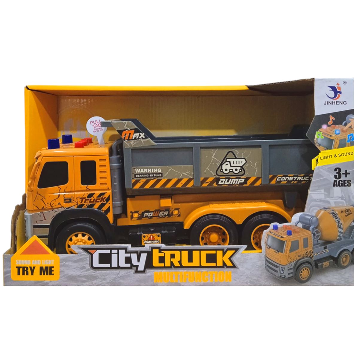 CANEM SÜRTMELİ İŞ MAKİNESİ 1189-42-43 MULTİFUNCTİON SESLİ IŞIKLI 3+ 1