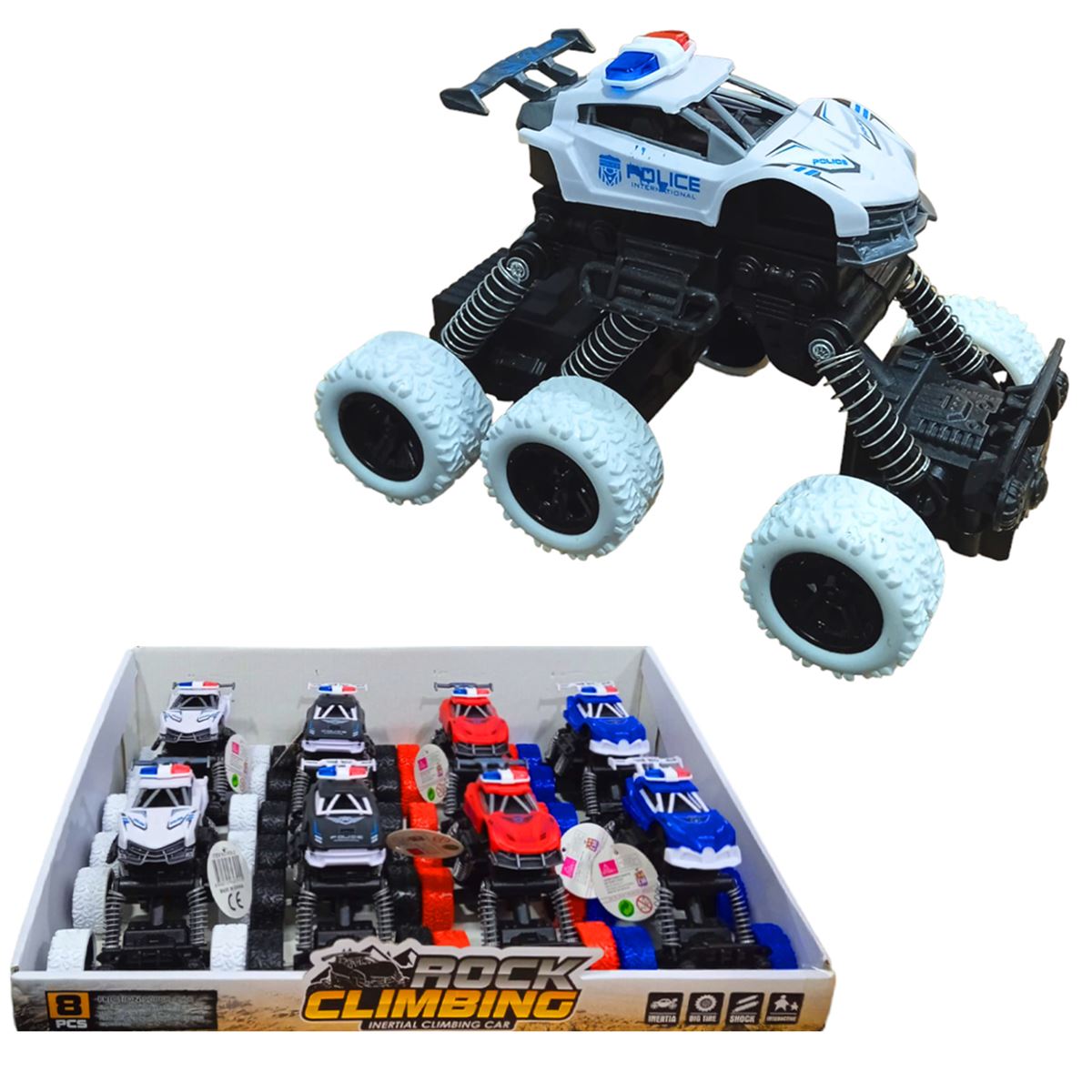 CANEM SÜRTMELİ JEEP 808-2 ROCK CLİMBİNG 4X4 4 RENK 8 Lİ 3+ 1