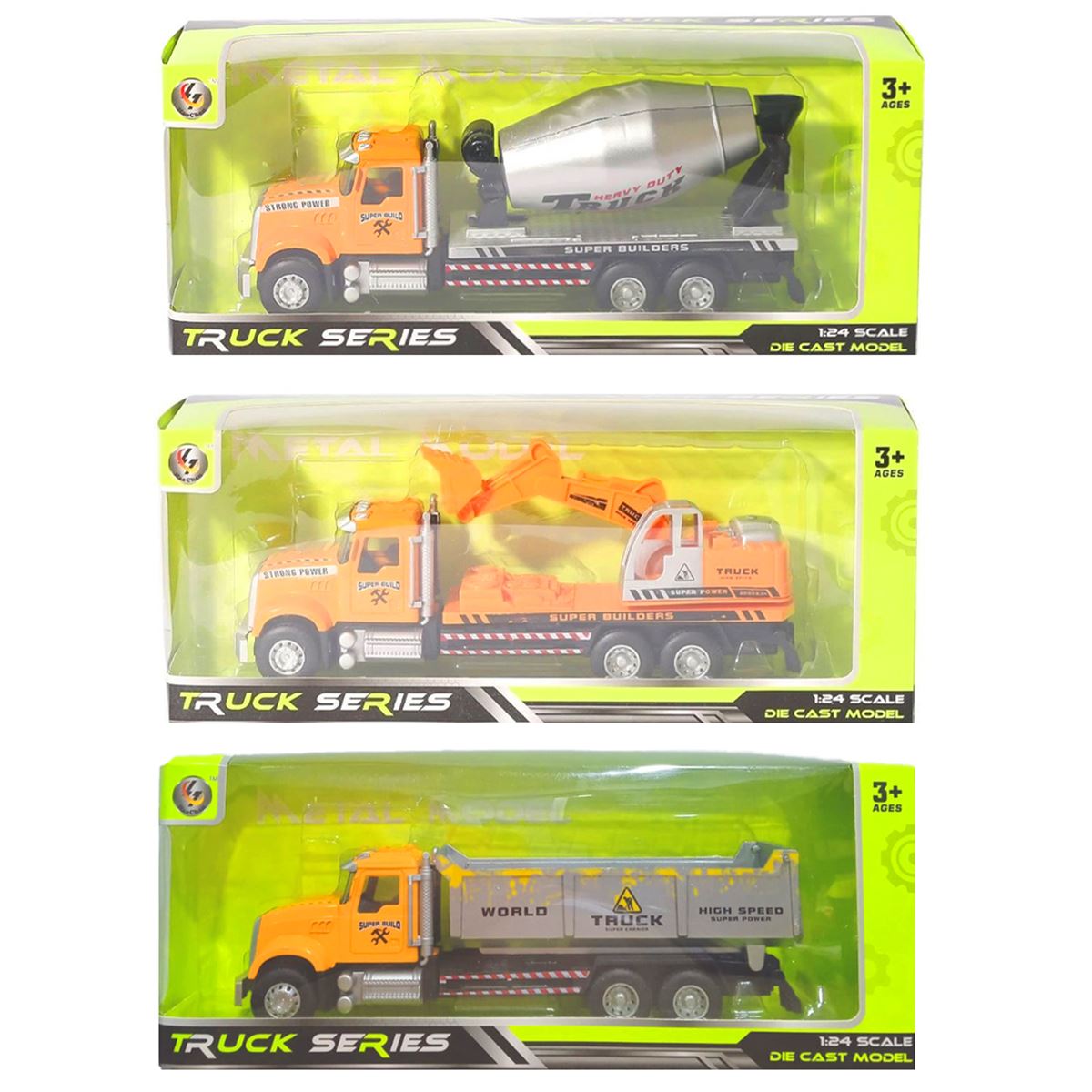 CANEM ÇEKBIRAK İŞ MAKİNALARI 6001A METAL 1:24 3+ 1