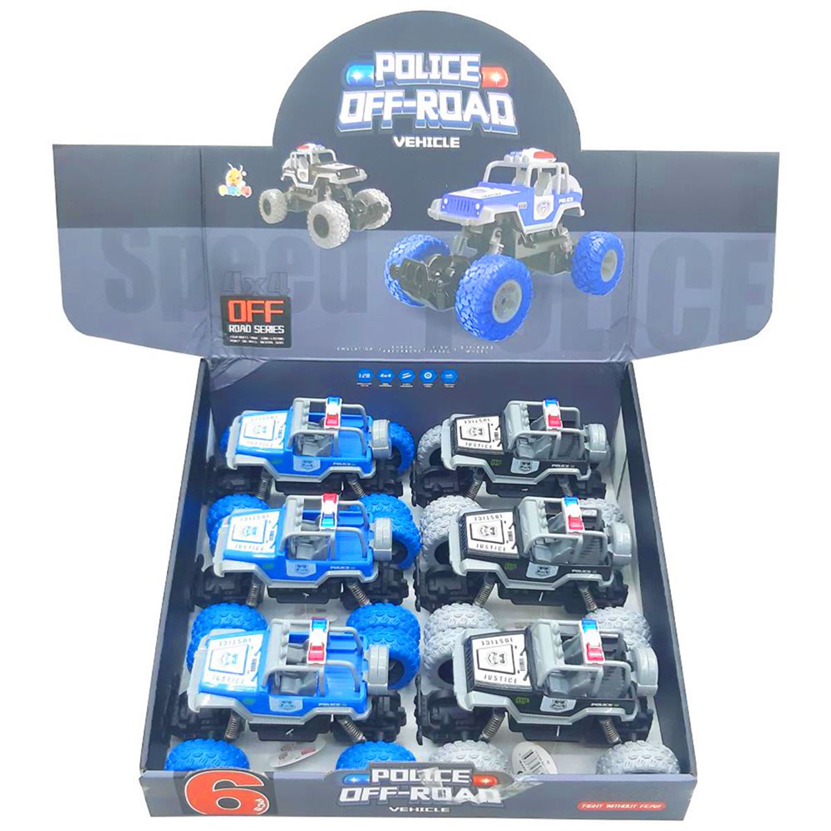 CANEM SÜRTMELİ POLİS JEEP 989N 2 RENK 6 LI 3+ 1