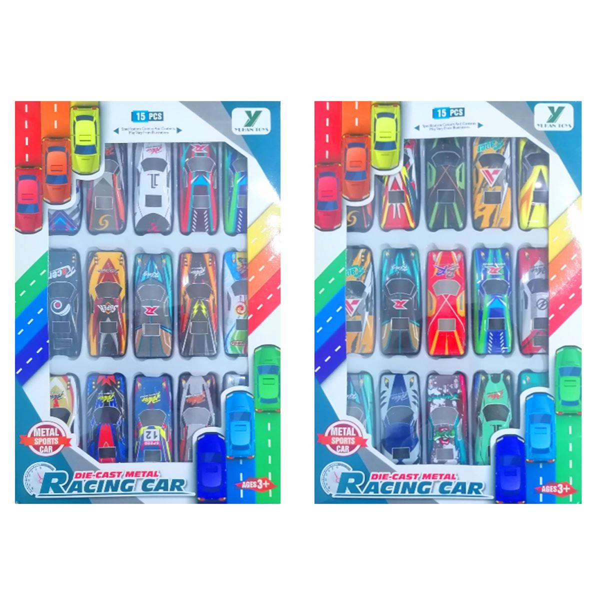 CANEM SPOR ARABA YH125-15 METAL 15 ARAÇ 3+ 1