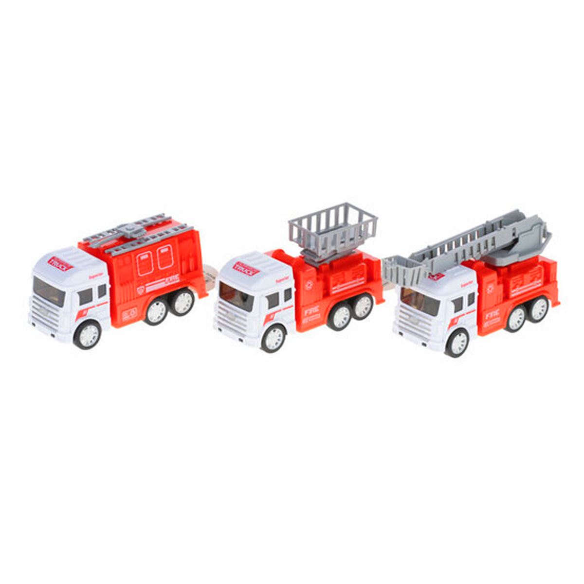 CANEM SÜRTMELİ İTFAİYE ARAÇLARI BHX699-8A CAR TEAM 3 MODEL 12 Lİ 3+ 1