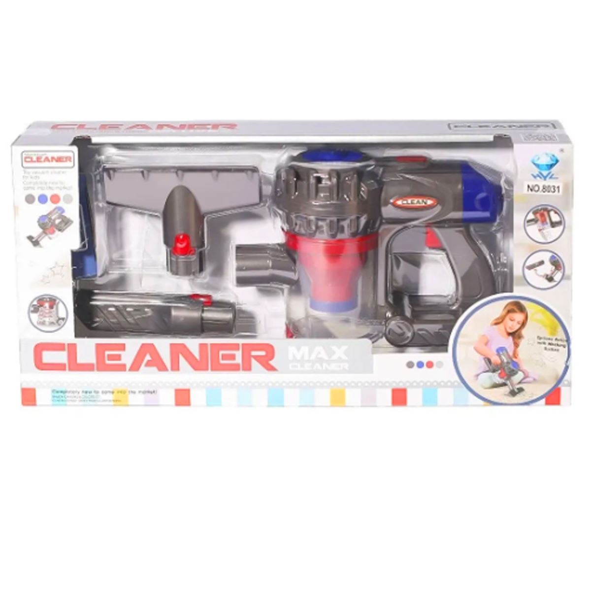 CANEM ELEKTRİK SÜPÜRGESİ 8031 PİLLİ 3+ 1