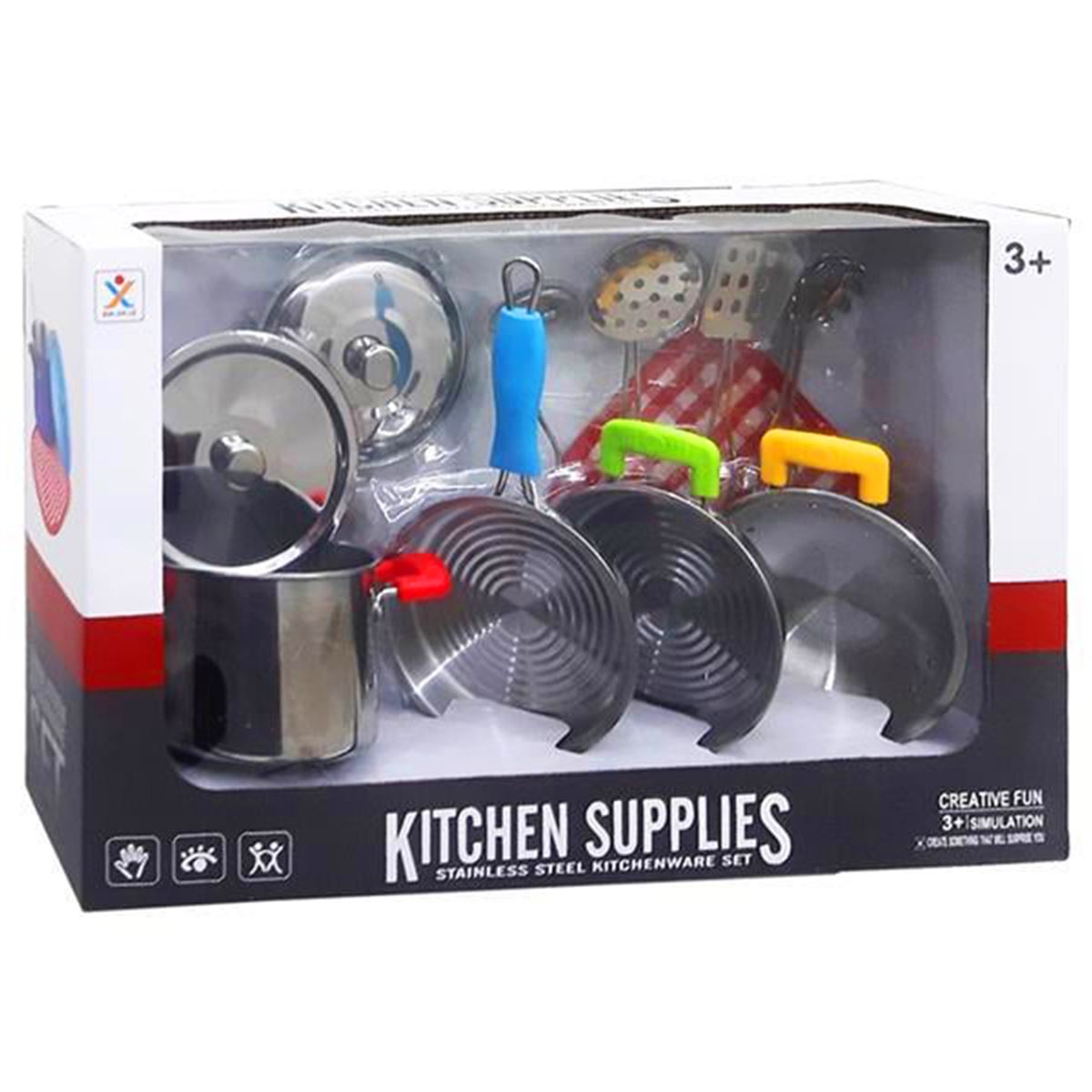 CANEM KİTCHEN SUPPLİES 988-C25 METAL MUTFAK SETİ 3+ 1