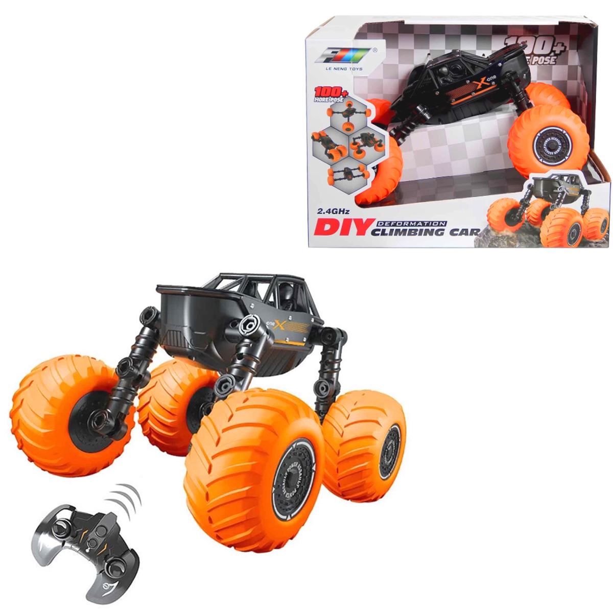 CANEM CLİMBİNG CAR F5 BÜYÜK JEEP KUMANDALI 2.4 GHZ 1:14 3+ 1