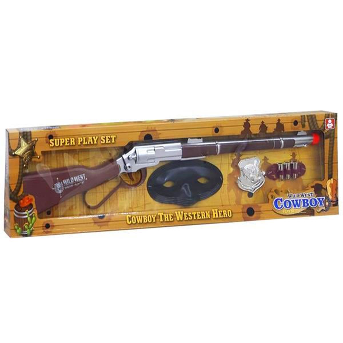 CANEM KOVBOY TÜFEK SETİ 8687 SESLİ 3+ 1