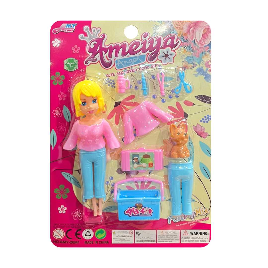 CANEM AMEİYA BEBEK SETİ AMY-26M1 KARTELA 3+ 1