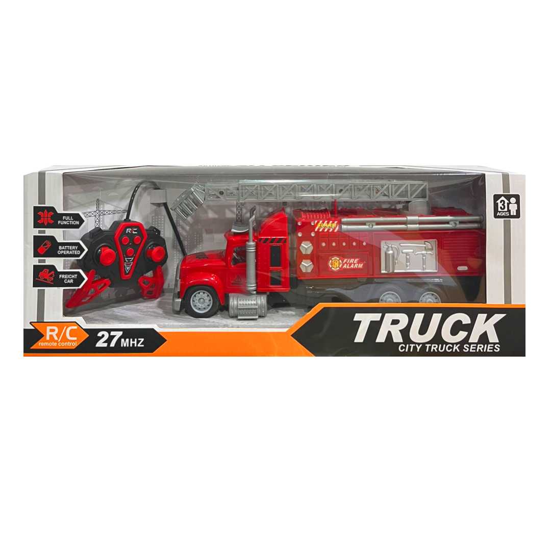 CANEM TRUCK KUMANDALI İTFAİYE ARABASI 328-81 F/F R/C 27MHZ ŞARJLI 3+ 1