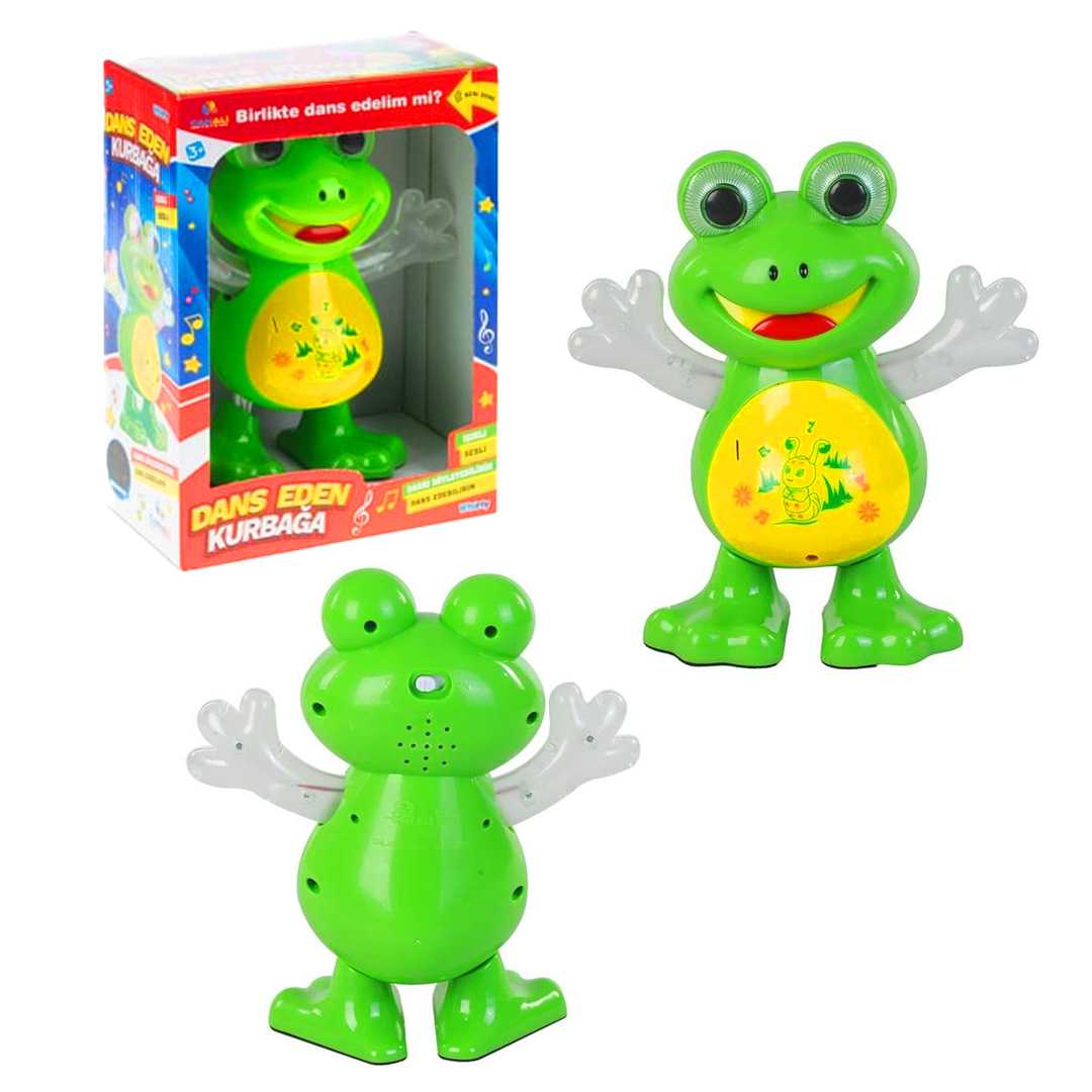 CAN ALİ TOYS DANSÇI KURBAĞA CNL-6667 SESLİ IŞIKLI PİLLİ 3+ 1