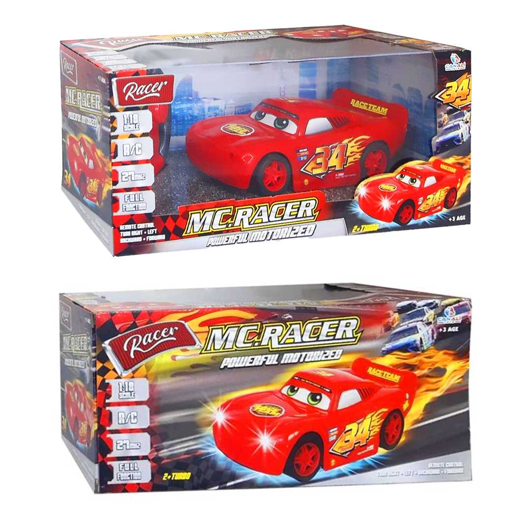 CAN ALİ TOYS KUMANDALI ARABA CNL-1914C ŞİMŞEK MQUİN MC RACER F/F R/C 27 MHZ 1:18 PİLLİ 3+ 1