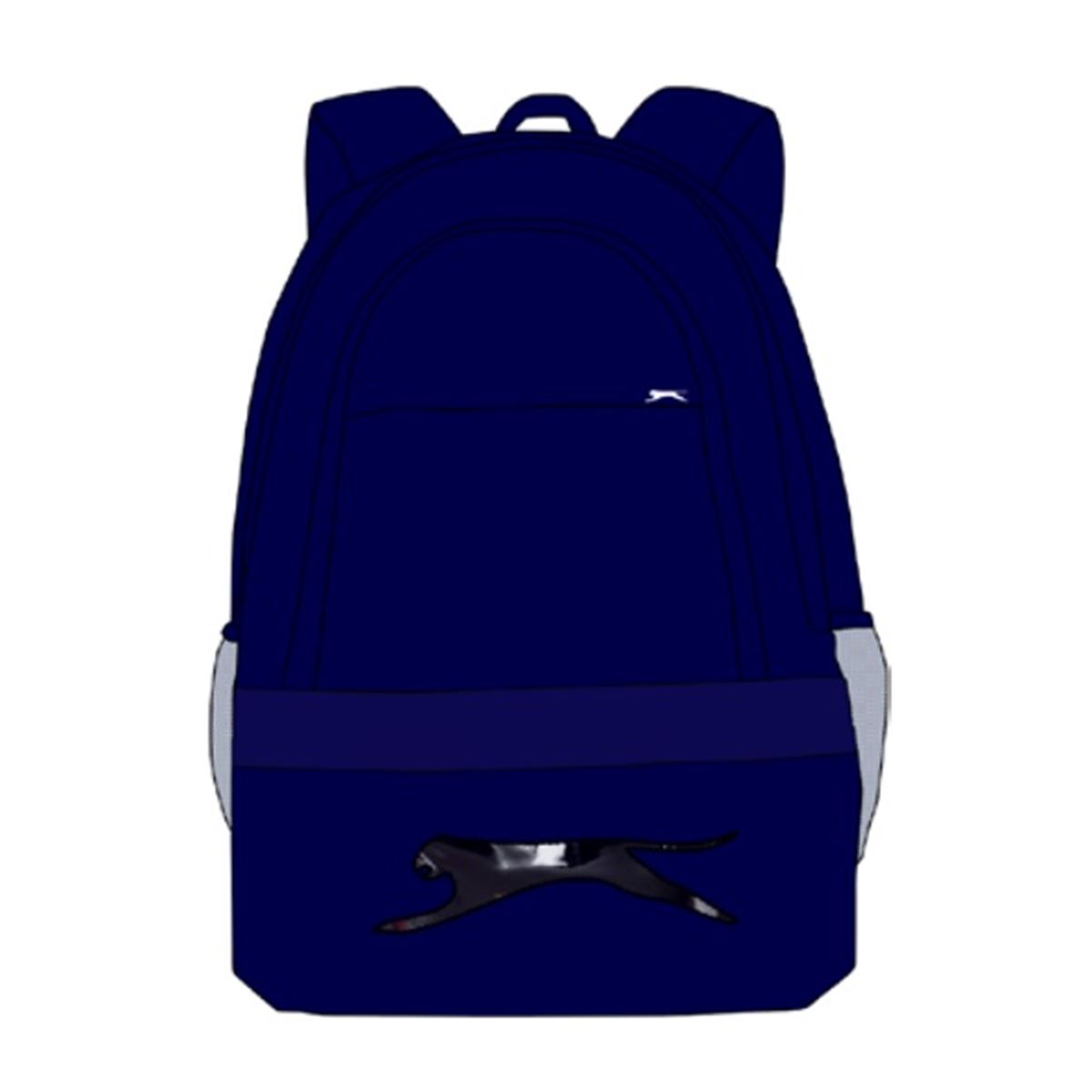 SLAZENGER OKUL ÇANTASI 23108 AZUR MAVİSİ PARAŞÜT KUMAŞ DÖRT BÖLMELİ 1