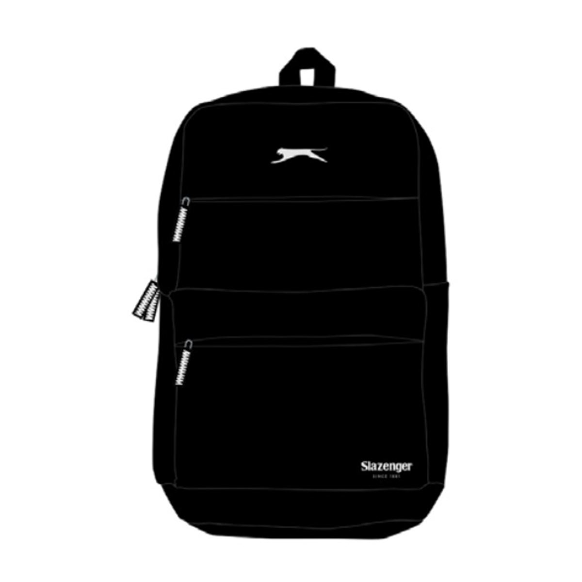 SLAZENGER OKUL ÇANTASI 23158 SİYAH TRAVELLER DÖRT BÖLMELİ 1