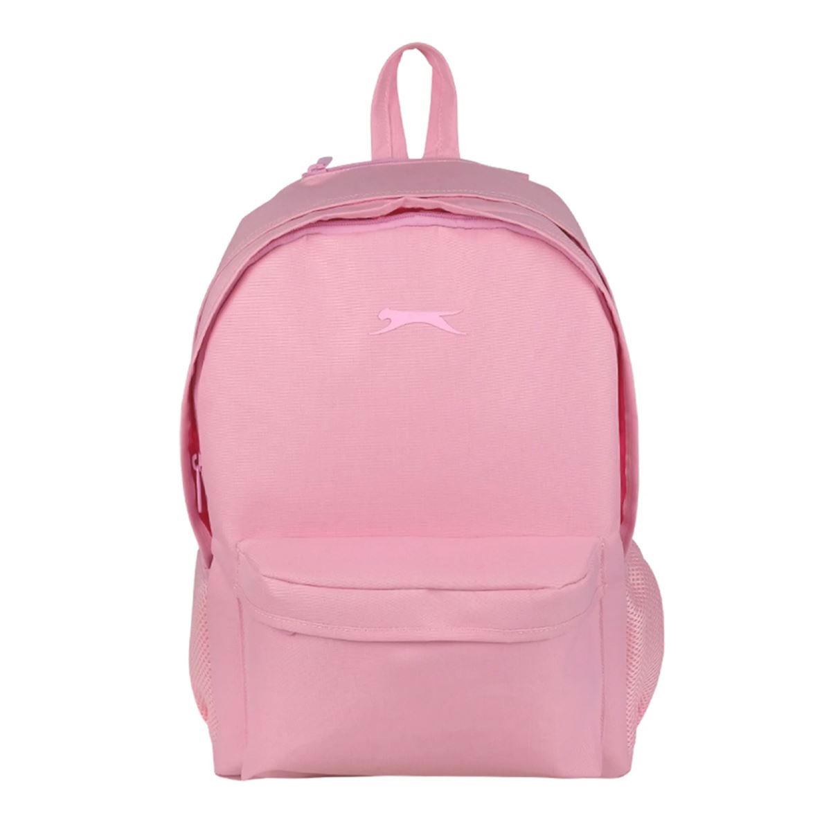 SLAZENGER OKUL ÇANTASI 24029 PEMBE FERMUAR DETAY ÜÇ BÖLMELİ 1