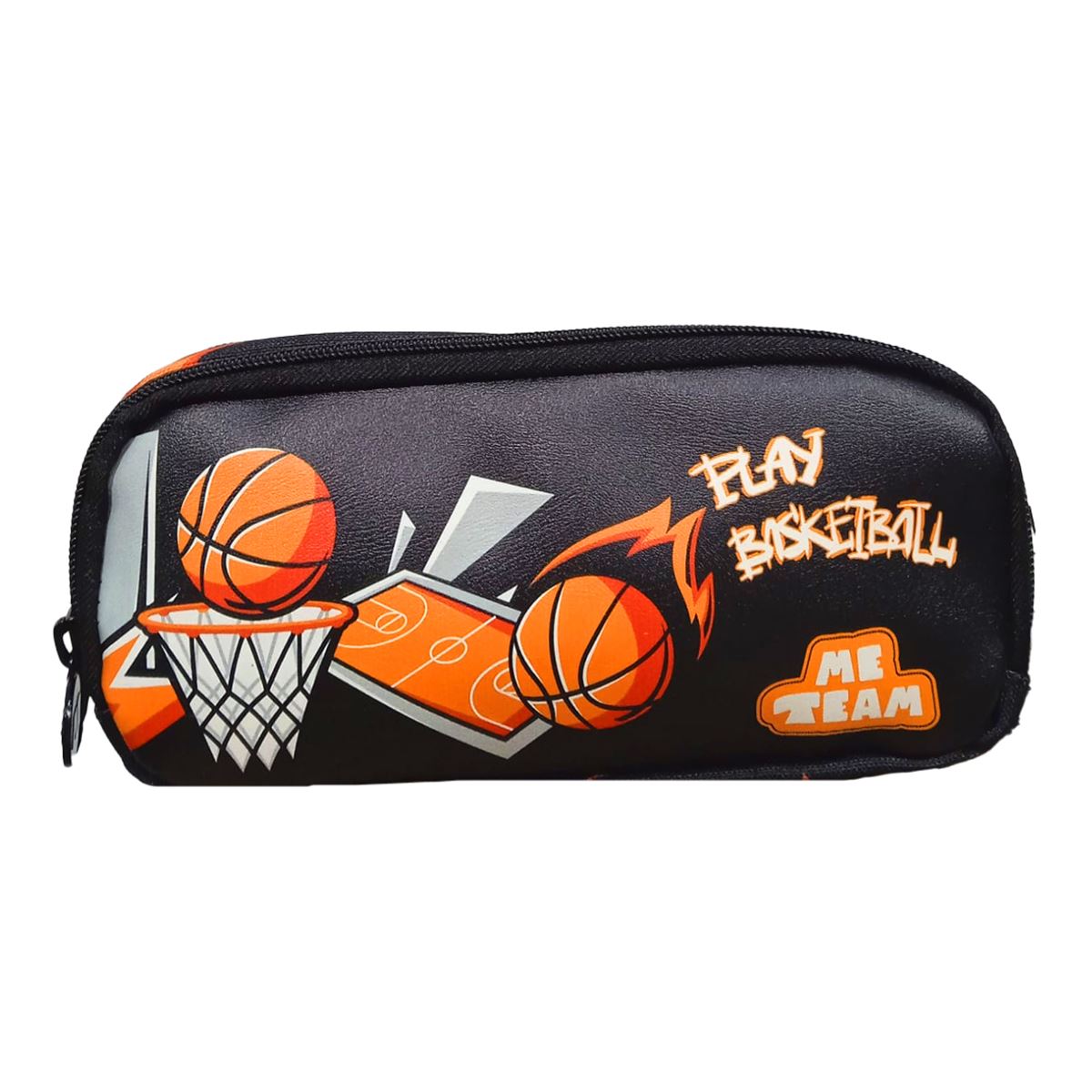 ME TEAM KALEM ÇANTASI 24160 PLAY BASKETBALL ÇİFT BÖLMELİ 1