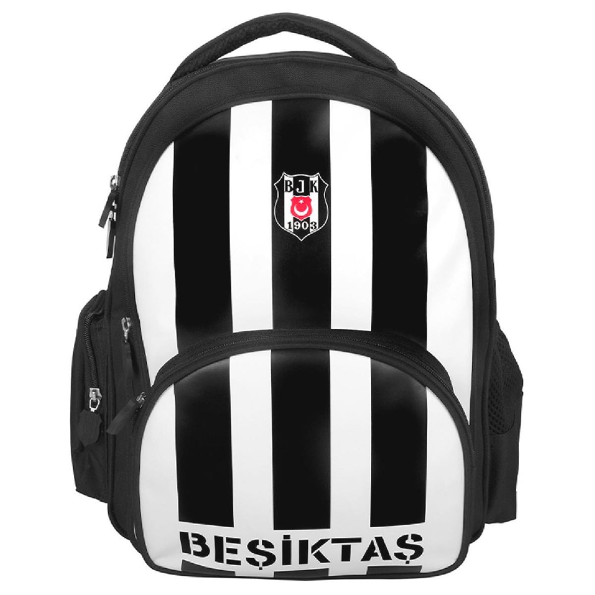 BEŞİKTAŞ OKUL ÇANTASI 24352 SUNİ DERİ ÇUBUKLU ÜÇ BÖLMELİ 1