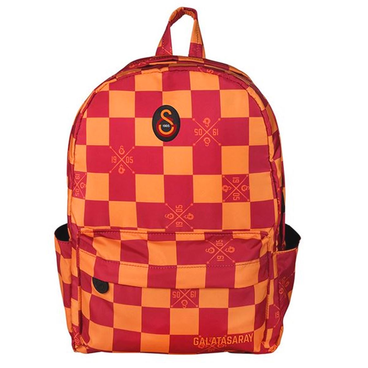 GALATASARAY OKUL ÇANTASI 24502 DAMA DESEN ÜÇ BÖLMELİ 1