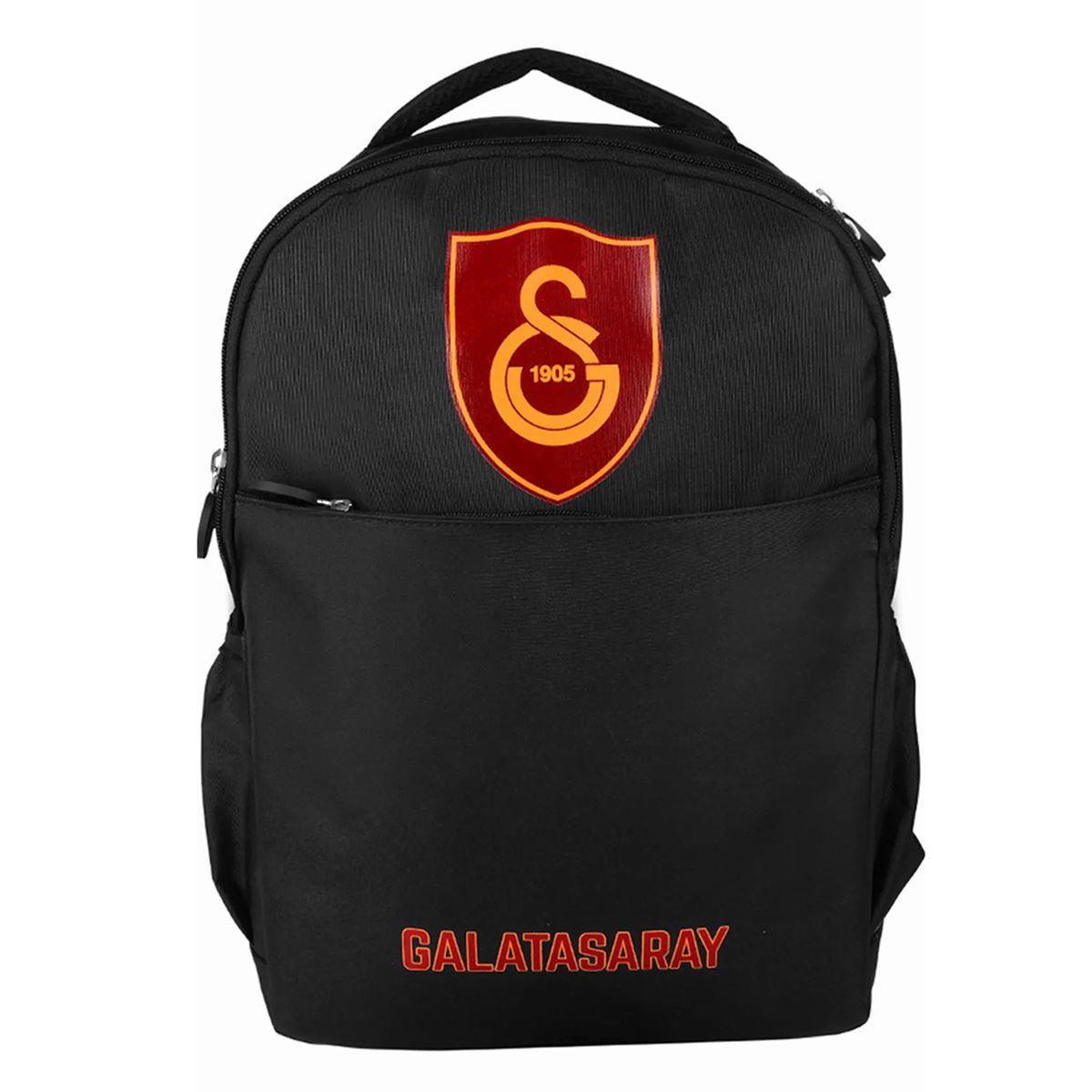 GALATASARAY OKUL ÇANTASI 24520 KIRMIZI LOGO ÜÇ BÖLMELİ 1