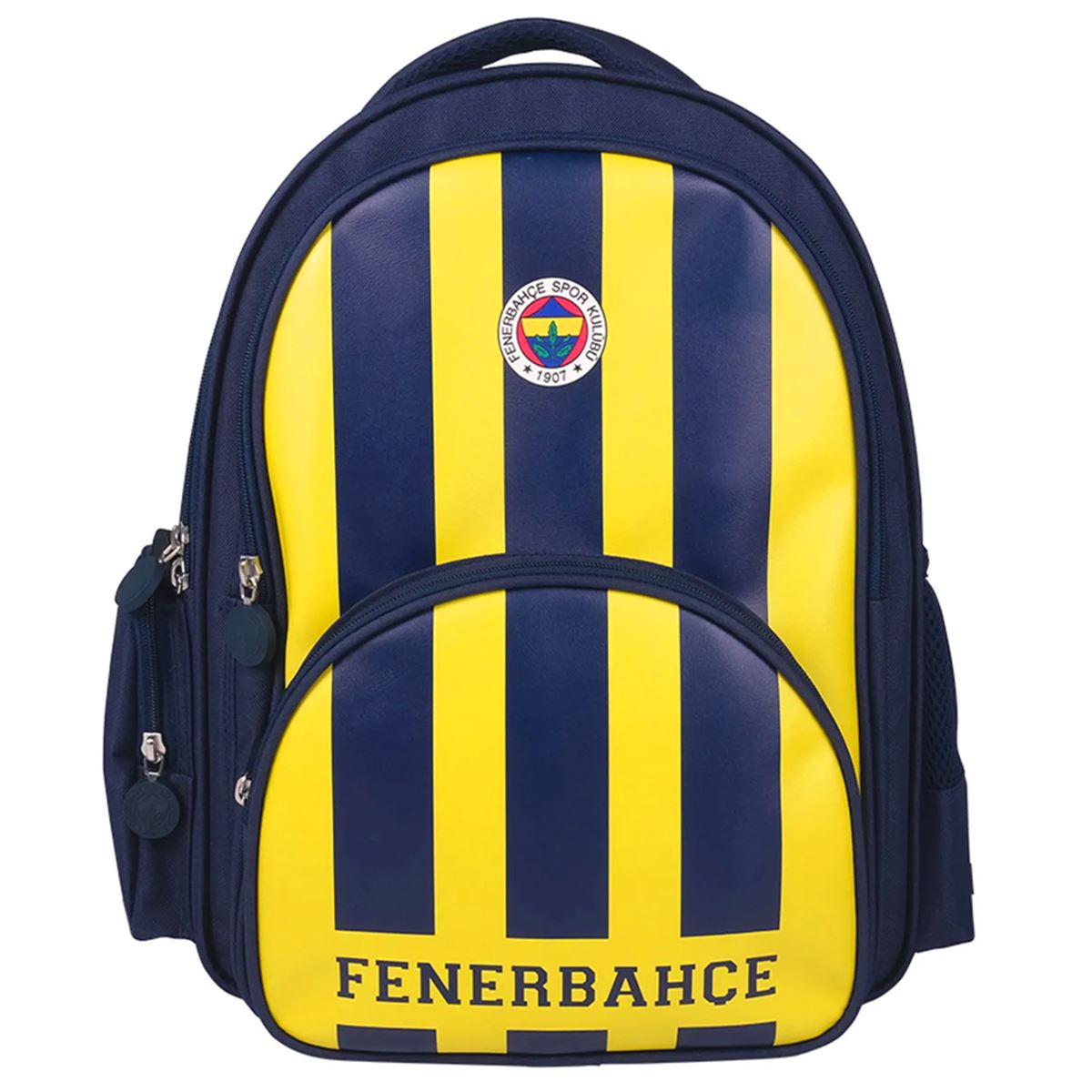 FENERBAHÇE OKUL ÇANTASI 24783 SUNİ DERİ ÇİZGİLİ ÜÇ BÖLMELİ 1