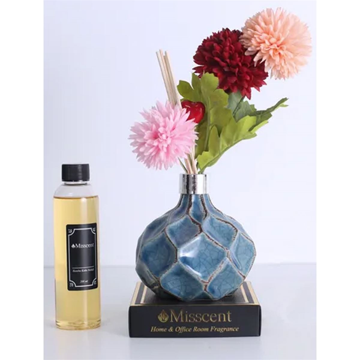MİSSCENT BAMBU ÇUBUKLU ODA KOKUSU PETEK VAZO 1