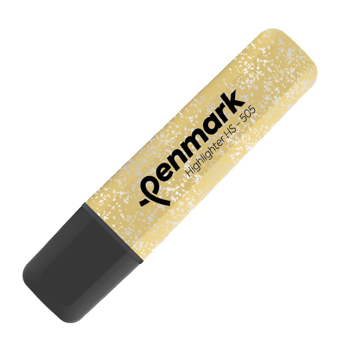 PENMARK FOSFORLU KALEM METALİK SİMLİ GOLD 10 LU HS-505-13 1