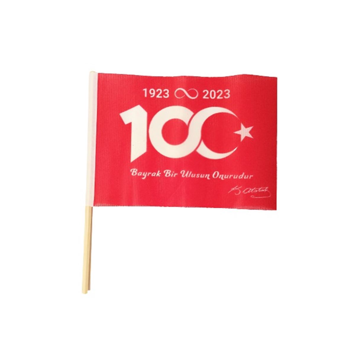 IGA BEZ BAYRAK ÇITALI 100.YIL 20x30 10 LU 1