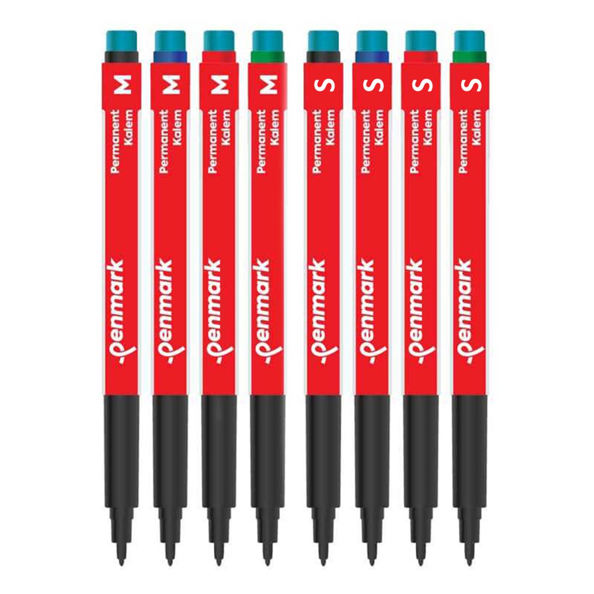 PENMARK ASETAT KALEMİ S-M KARIŞIK 300 LÜ HS-205-206 1