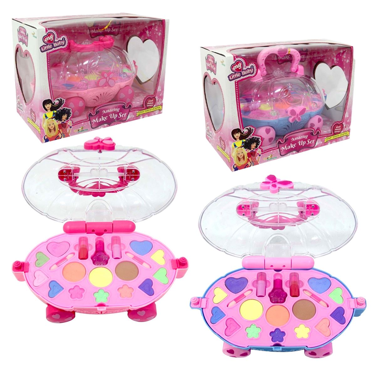 MY LİTTLE BABY 05 014 MAKYAJ SETİ ARABALI 6+ 1