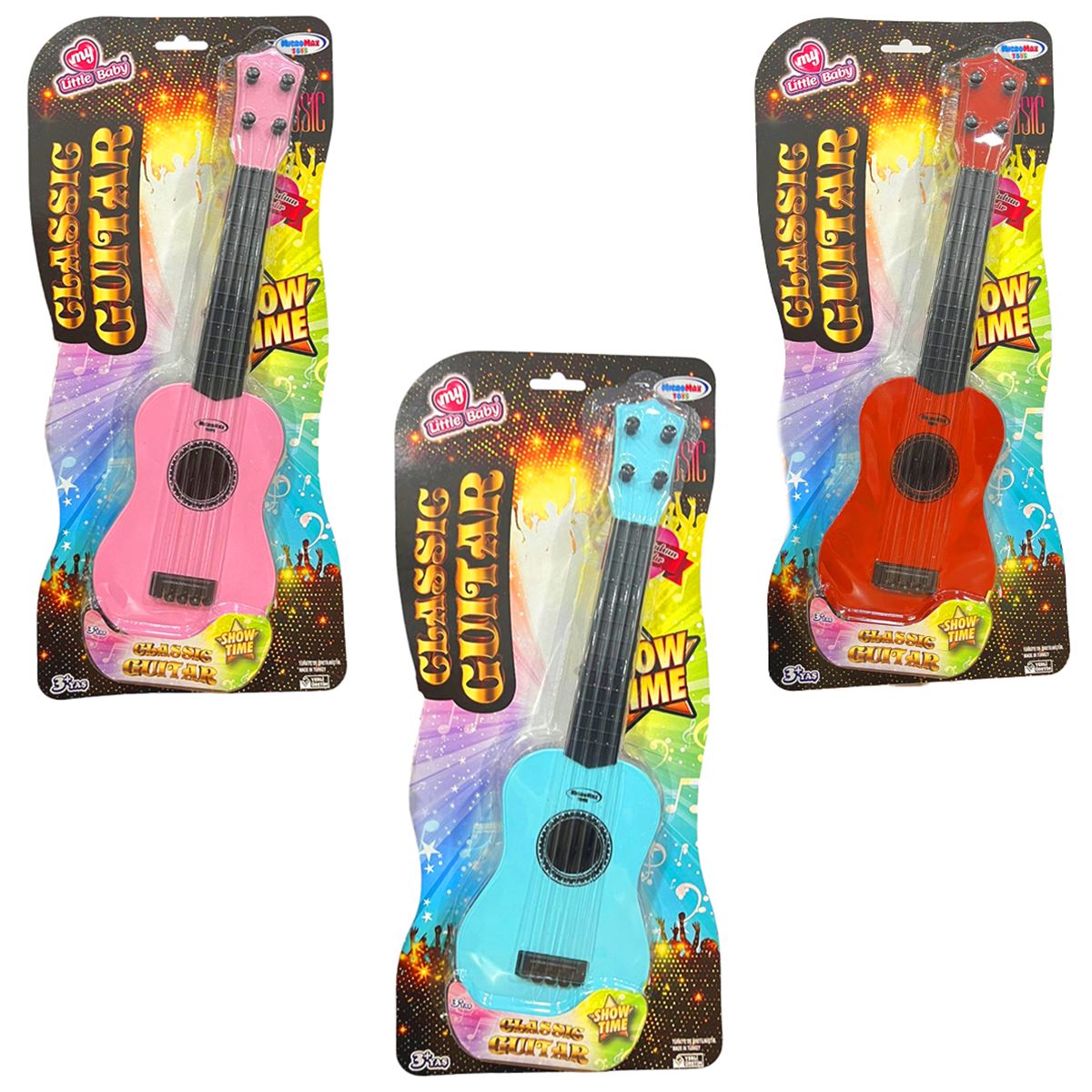 MY LİTTLE BABY 05 903 KLASİK GİTAR TAMPON BASKILI KARTELA 3+ 1