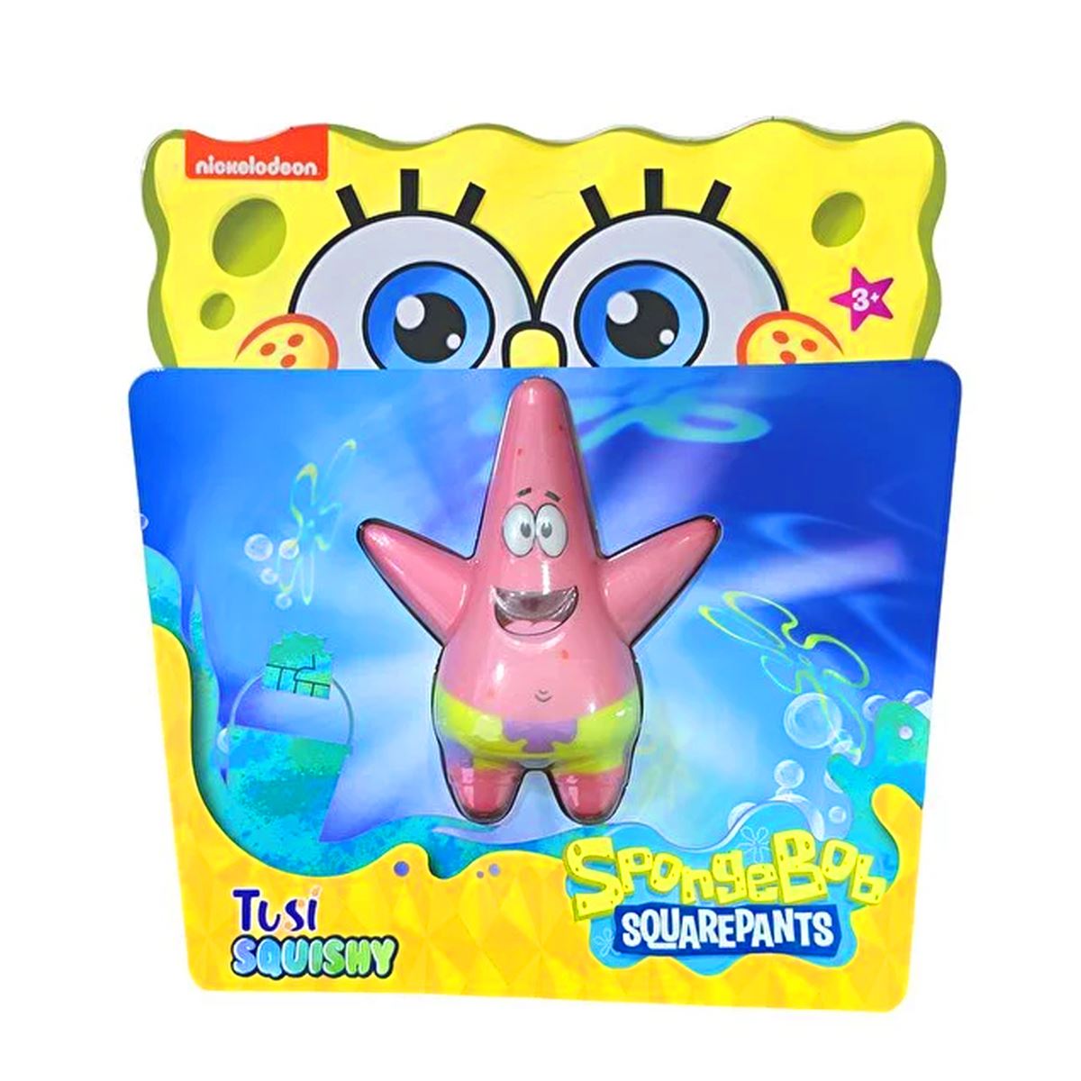 TUSİ SQUİSHY KÖPÜK OYUNCAK SÜNGER BOB PATRİCK 3+ 1