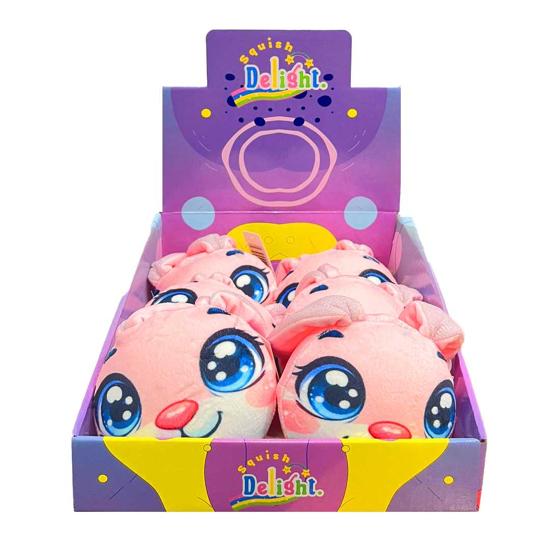2C SQUİSH DELİGHT KÖPÜK OYUNCAK TAVŞAN 13 CM 6 LI 1
