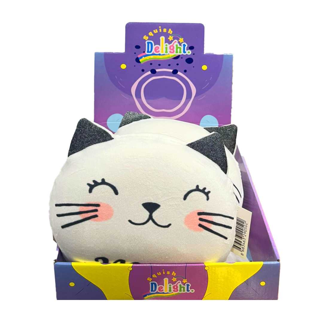 2C SQUİSH DELİGHT KÖPÜK OYUNCAK BÜYÜK KEDİ MEOW 25 CM 3 LÜ 1