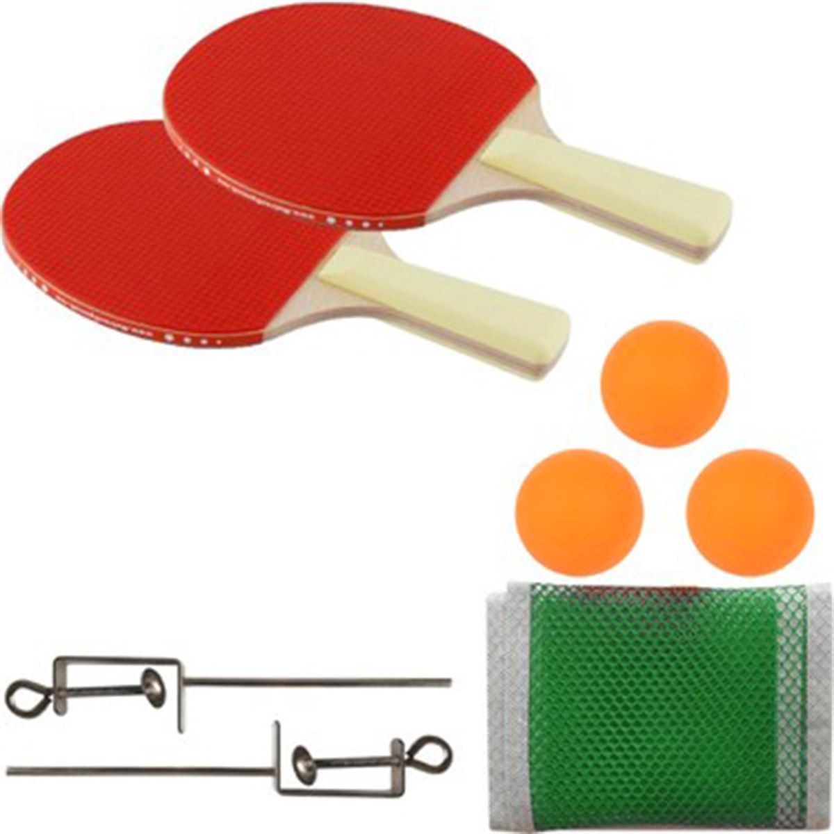 CAN SPORT RAKET BSR-809 MASA TENİSİ SETİ FİLE DEMİRİ 3 TOPLU 1