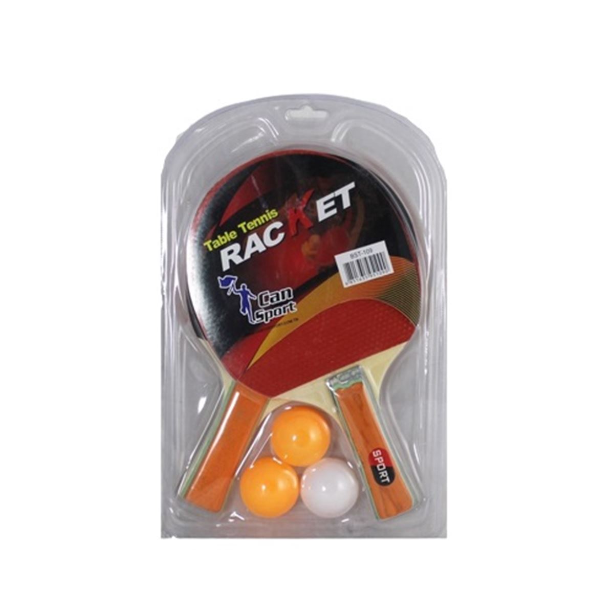 CAN SPORT RAKET BSR-609 MASA TENİSİ SETİ 3 TOPLU 1