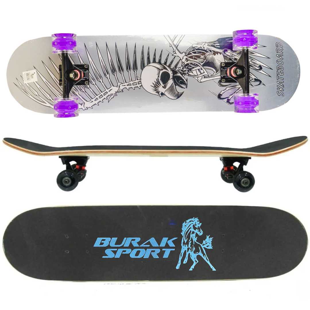 CAN SPORT KAYKAY BSK-3112 IŞIKLI SİLİKON TEKER BÜYÜK BOY 1