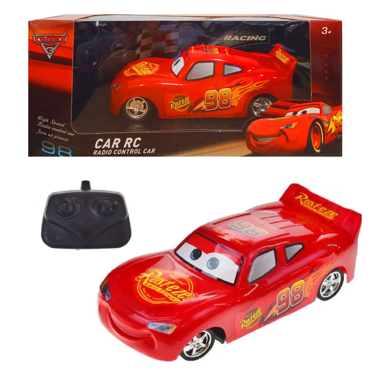 SİNBAD KUMANDALI ARABA SB2050 CARS MCQUEEN ARABA 3+ 1