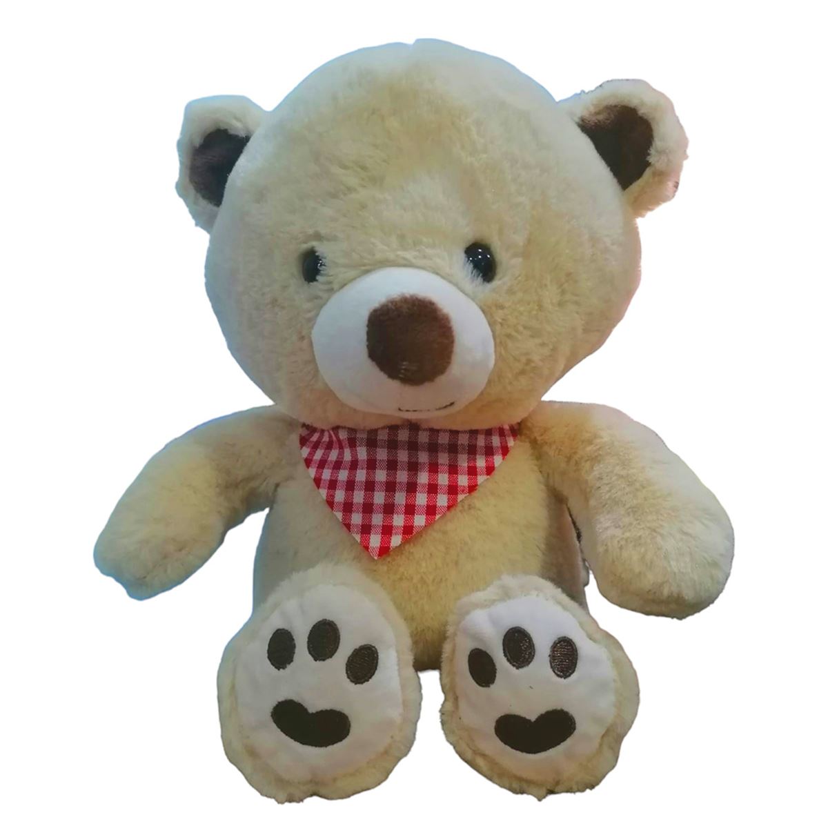 HALLEY PELÜŞ PL62572 AYI KİLİM DESENLİ FULARLI 30 CM 1